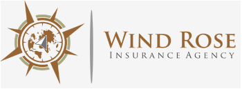 Wind Rose Insurance Agency logo and illustration